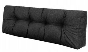 Lauko baldų pagalvė Hobbygarden Leo Long Back LEDCZA3, juoda sp., 40 x 120 cm