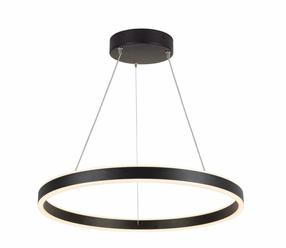 Lampa karināms SLV One Phase PD 60 1004759, LED, 2700 - 3000 °K, 1 x 24 W, melna krās. / melna krās.
