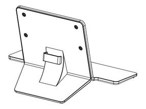 Lisa LG LG ST-43HT table stand for LCD display, 43 ", 15 kg