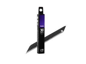 Ломающиеся лезвия TAJIMA Dora Razar Black CB39RB, 7.2 см, нержавеющая сталь/металл, 10 шт.