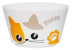 Maza bļoda Ambition Kitty, balta krās./daudzkrāsaina, 14 cm, 0.7 l