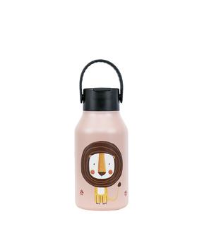 Бутылка-термос Runbott Mii Lion, 0.35 л, белый цв./коричневый цв./бежевый цв.