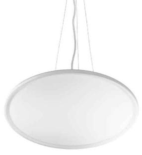 Valgusti rippuv AZzardo Snello AZ1270, LED, 3000 °K, 1 x 60 W, valge v. / valge v., 72 x 72 cm