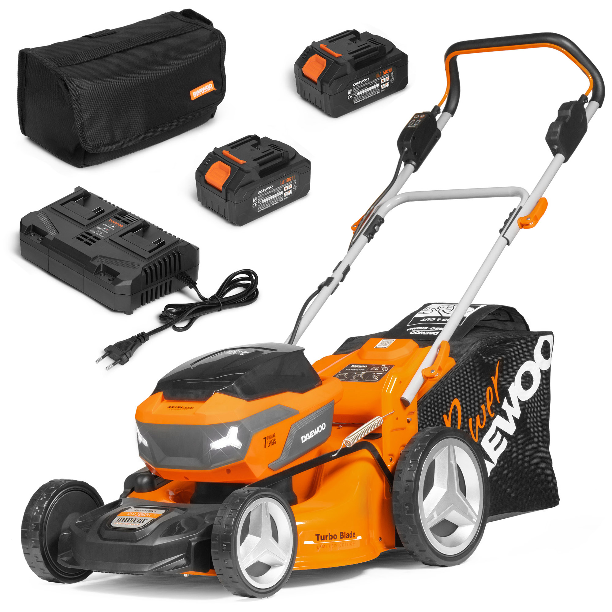 Akuga muruniiduk Daewoo DLM 5042Li SET, 47 cm
