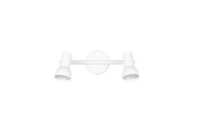 Valgusti kohtvalgusti Reality Cantar R81792031, GU10, 2 x 5 W, valge v. / valge v.