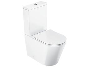 Unitazas, pastatomas Ravak Elegant RimOff, su dangčiu, 380 mm x 605 mm