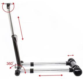Подставка для игрового руля Wheel Stand Pro V2 WSP-V2-T, черный цв.