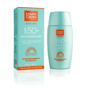 Средство для ухода за загаром для лица Martiderm Sun Care Active D UV Boost SPF50+, 50 мл