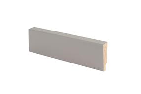 Плинтус Maler EX11000200242700, 270 см x 4.2 см x 1.2 см, серый цв.