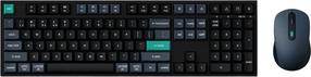Klaviatūros ir pelės komplektas Keychron B36 + BM25 Combo, EN, juoda, belaidė