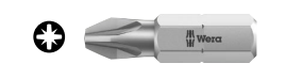 Бита для отвертки, насадка Wera 855/1 Z PZ, PZ2, 25 мм, 1/4"