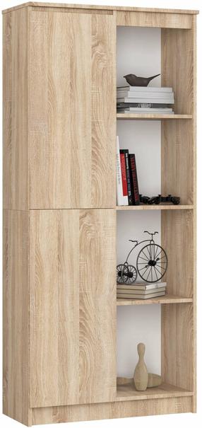 Biuro spinta Akord Furniture Factory R80, ąžuolo sp., 180 cm x 35 cm x 80 cm