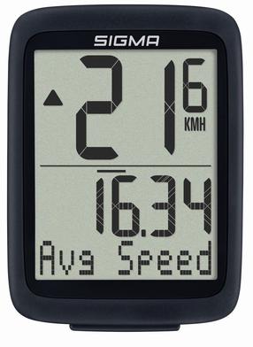 Велосипедный компьютер Sigma Wireless BC 8.0 ATS COMP304, пластик, черный цв.