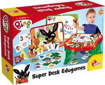 Vaikų žaidimo stalas Lisciani Bing Super Desk Edugames, įvairių spalvų