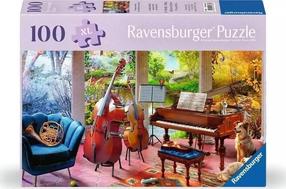 Пазл Ravensburger Music, 19.2 см x 27.5 см, 100 шт., многоцветный