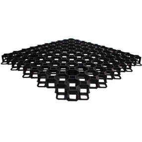 Vejos grotelės Bradas Multi, 60 cm x 60 cm x 4 cm, juoda sp.