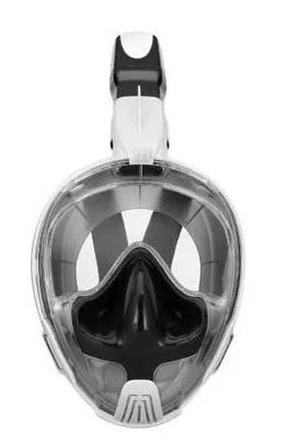 Плавательная маска Spartan, черный цв./серый цв.