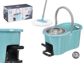 Grīdas mazgāšanas komplekts Kipit 12301, zila krās., 12 l
