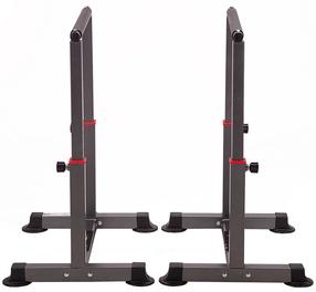 Sporta preču aksesuārs, atspiešanās rokturi HMS Pro Push-Up Bars PW30, 45 cm, 135 kg, 2 gab.