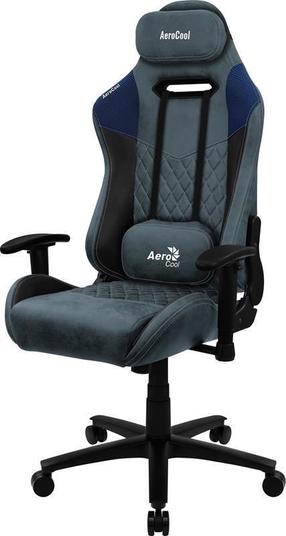 Игровой стул AeroCool Duke AC-280, 69 x 56 x 130 - 140 см, синий цв./черный цв.