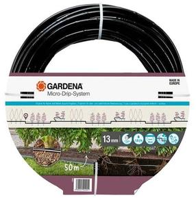 Mitrināšanas līnija Gardena Micro-Drip-System 13504-20, 5000 cm, Ø 1.3 cm, melna krās.
