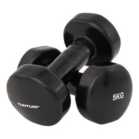 Svaru komplekts Tunturi Vinyl, 2 x 5 kg