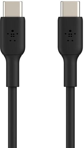 Vads Belkin, USB Type C, melna krās.