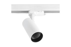 Lampa sliežu sistēmai GTV Lima, GU10, 1 x 20 W, balta krās. / balta krās.