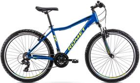 Dviratis kalnų Romet Rambler R6.1 JR, 26 ", 17'' rėmas, mėlyna sp./žalia sp.