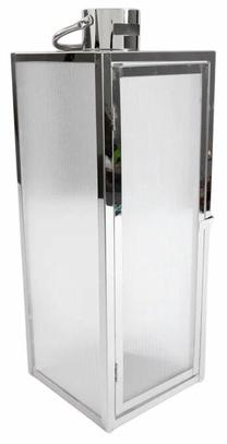 Žibintas Homla Tondo 705113, stiklas/nerūdijantysis plienas, 50 cm, sidabro sp.