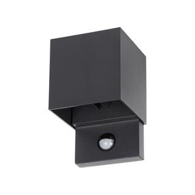 Āra sienas lampa Kanlux, 7W, LED, IP54, melna krās., 10.2 cm x 10.2 cm