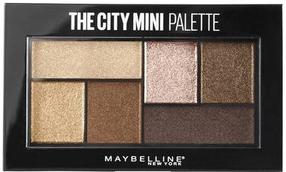 Akių šešėliai Maybelline The City Mini, 6 g, ruda sp./smėlio sp. 400 rooftop bronzes