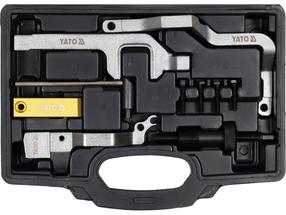 GRM užraktas, benzininių ir dyzelinių variklių paskirstymo mechanizmo įrankių rinkinys Yato YT-06001, 10 vnt.