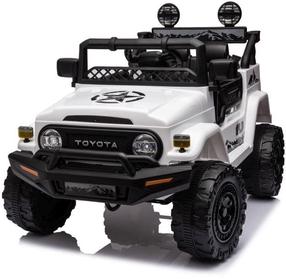 Laste elektriauto Lean Toys Toyota FJ, valge v.