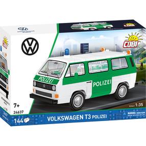 Konstruktorius Cobi Volkswagen T3 Police 24637, 144 vnt., balta sp./žalia sp.