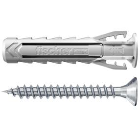 Tapa ar skrūvi Fischer SX Plus, ķieģeļiem/betonam, 6 mm x 30 mm, 50 gab.