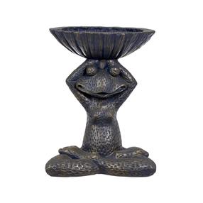 Paukščių girdykla "Varlė" Garden Center NF23-721/YSJ71270, 35 cm x 27 cm x 45 cm, žalvario sp.
