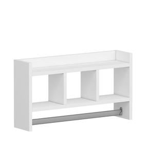 Sieninė lentyna Kalune Design Asya, balta sp., 35 cm x 63.6 cm x 14.6 cm