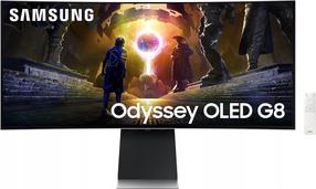 OLED монитор Samsung Odyssey G8 (S34DG850SU), S34DG850SU, OLED, 175 гц, UWQHD, 34″