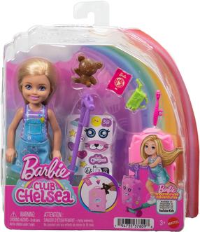 Nukk aksessuaaridega Mattel Barbie Club Chelsea JMJ46, 12 cm, mitmevärviline