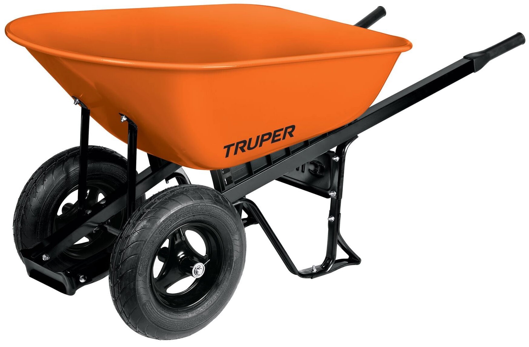 Aiakäru Truper CAR-82, metall, must v./oranž v., 118 l