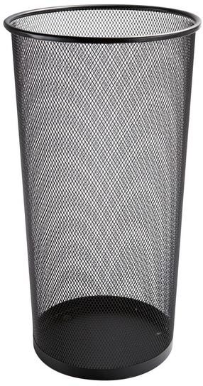 Prügikast Q-Connect 11KF00829, must v., 50 cm x 26.5 cm
