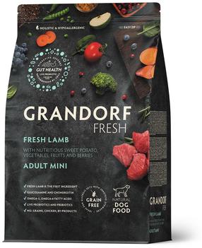 Sausā suņu barība Grandorf Fresh Lamb, jēra gaļa, 1 kg