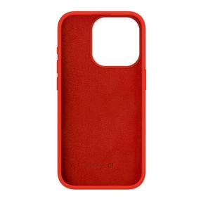 Evelatus Premium Mīksta pieskāriena silikona aizmugures maks-apvalks priekš iPhone 15 Pro Max Sarkana