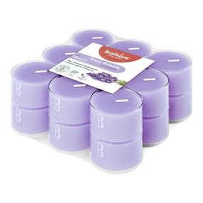 Žvakė, aromatinė/arbatinė Bolsius True Scents Lavender, 6 h, 18 vnt., violetinė sp.