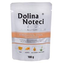Šlapias šunų maistas Dolina Noteci Premium Pheasant, Pumpkin and Noodles, kiauliena, 0.1 kg