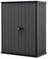 Sodo namelis Keter Cortina Alto, 73.6 cm x 140 cm x 170.4 cm, 1400 l, pilka sp.