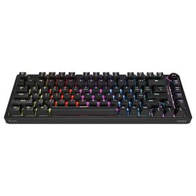 Беспроводная игровая клавиатура Savio Phenix RED Gateron Red Pro, Английский (US), черный цв.