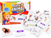 Edukacinė dėlionė Jokomisiada Fun To Know Animal, EN, 60 vnt.