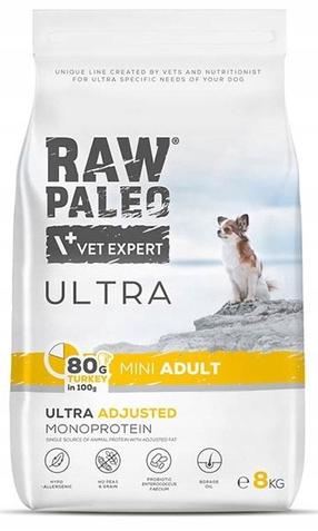 Sausas šunų maistas Raw Paleo Raw Paleo Ultra Ultra, kalakutiena, 8 kg